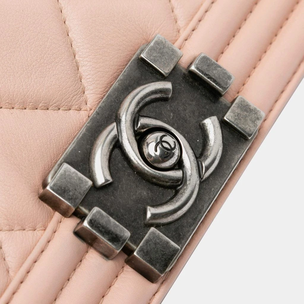 Chanel Chanel Large Lambskin Boy Bag 4