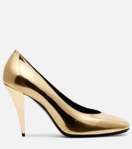 Givenchy Sliced Square 95 patent leather pumps 4