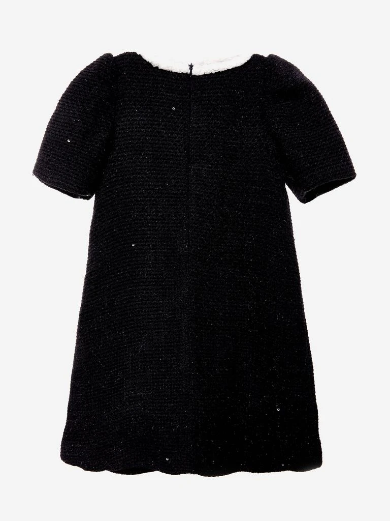 BCBG BCBG Girls Tweed Dress in Black 3