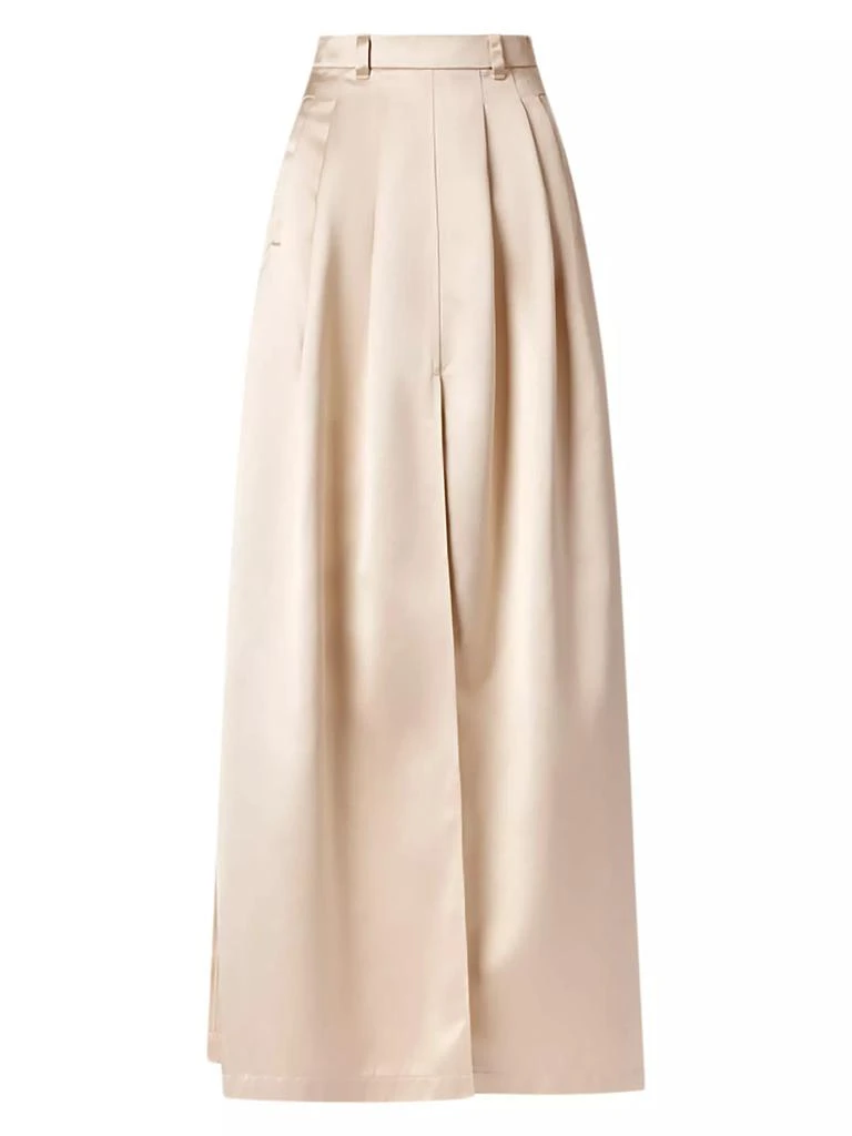Altuzarra Mack Satin Jersey Maxi Skirt 1