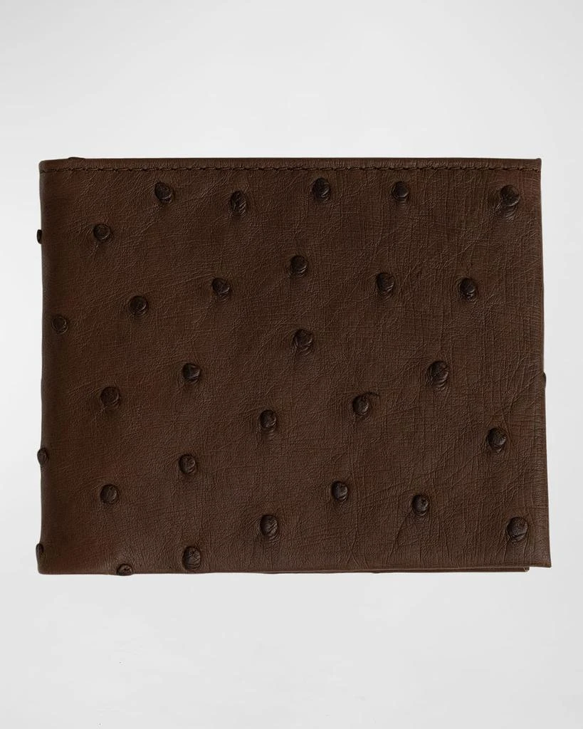 Abas Ostrich Bi-Fold Wallet 1