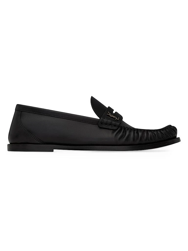 Yves Saint Laurent Men's Laurent Loafers in Smooth Leather 1