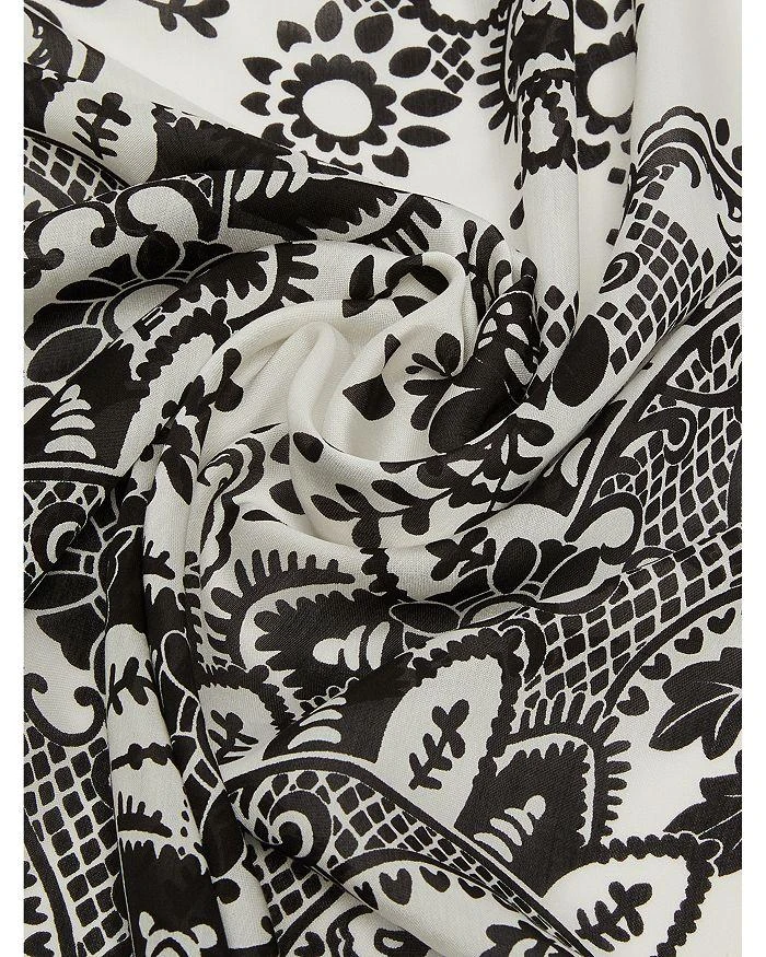 Weekend Max Mara Sarong Lace Print Shawl 4