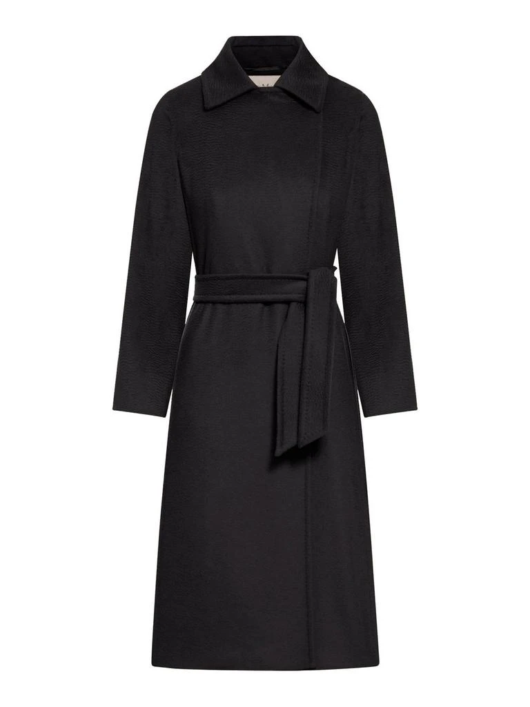 Max Mara Max Mara Manuela Tied-Waist Coat 1
