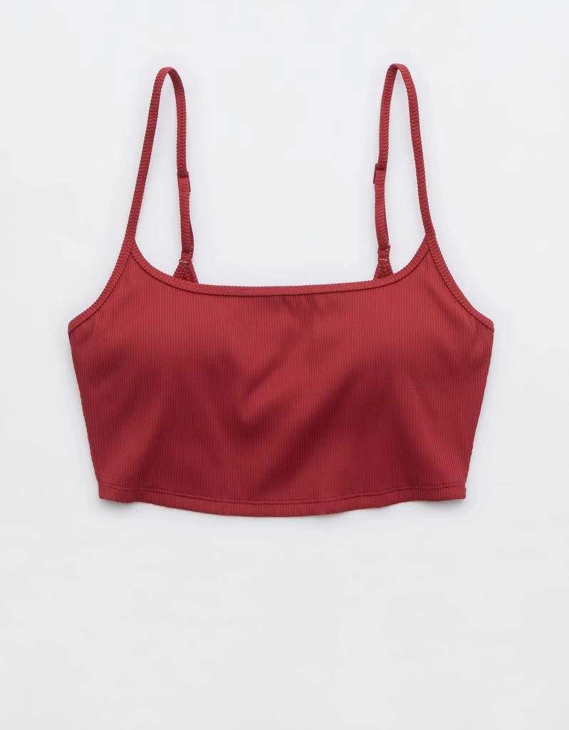 Aerie Aerie Ribbed Scoop Longline Bikini Top 3
