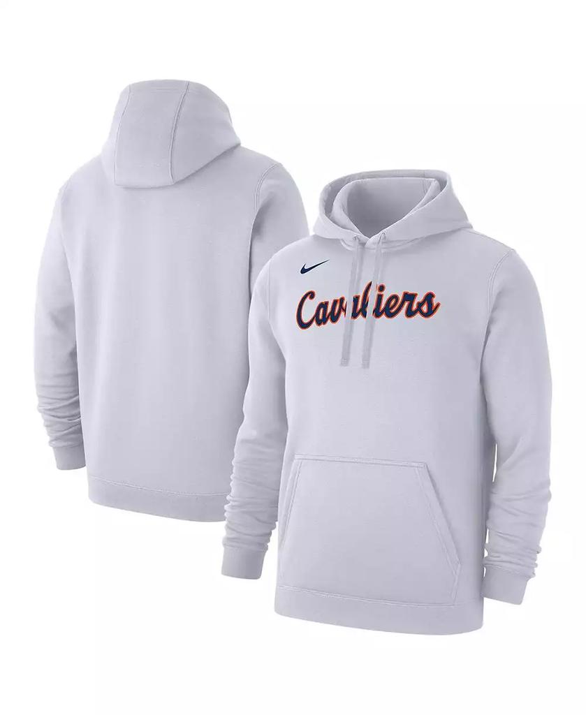 macy's white nike hoodie