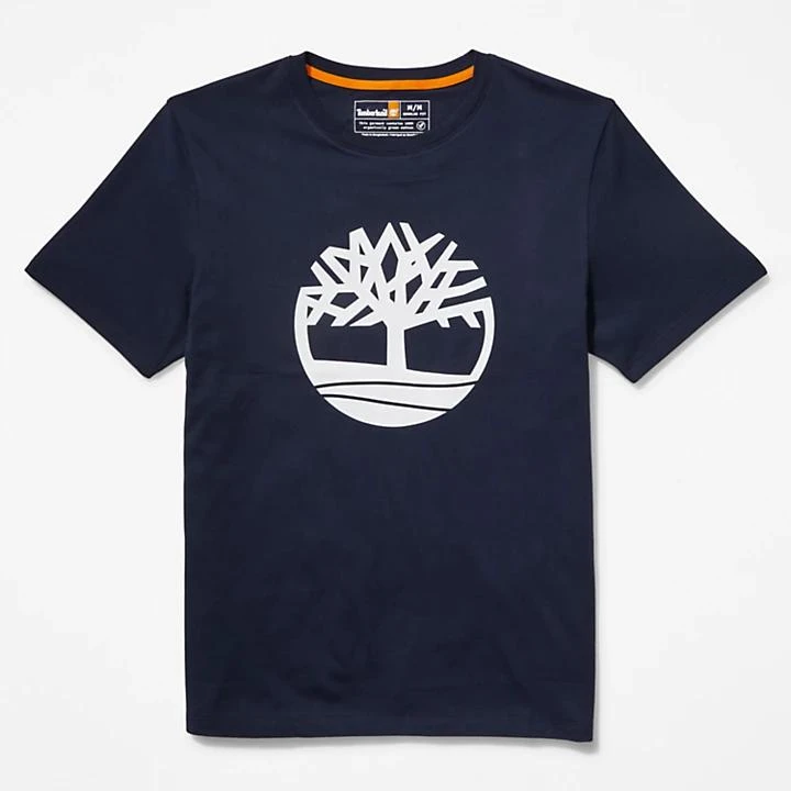 Timberland Tree Logo T-Shirt for Men in Navy 6