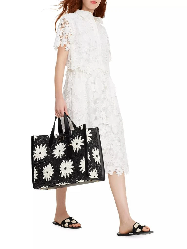 Kate Spade Floral Lace Crop Shirt 2