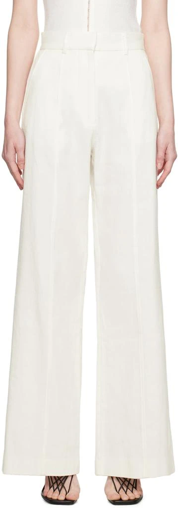 Bec & Bridge White Manon Trousers 1