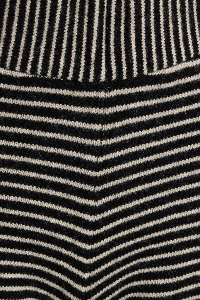 Lisa Yang Winnie striped cashmere shorts 4