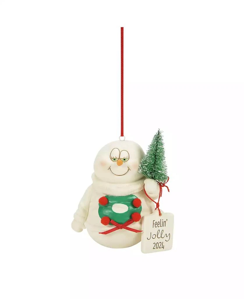 Department 56 Snowpinions Feelin' Jolly Dated 2024 Ornament, 3.5 Inches 1