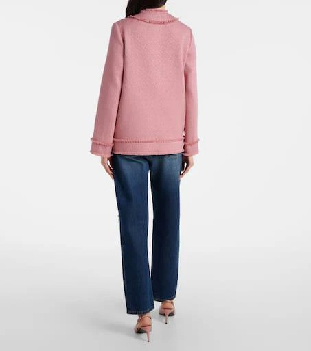 Dolce 
Gabbana Rachel wool-blend tweed jacket 3