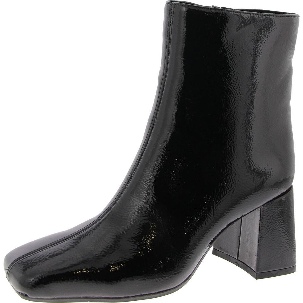 On 34th Margo Womens Patent Square Toe Booties