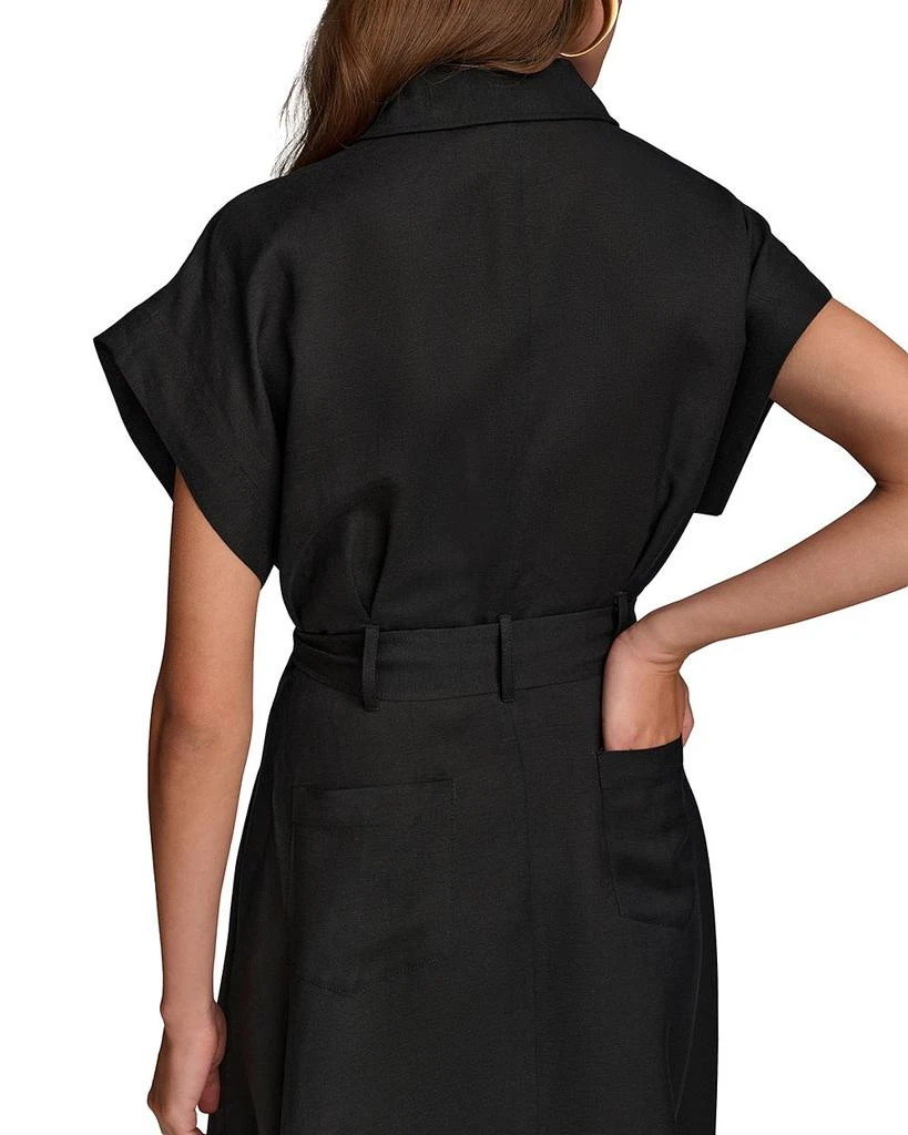 Donna Karan Belted Midi Dress 7