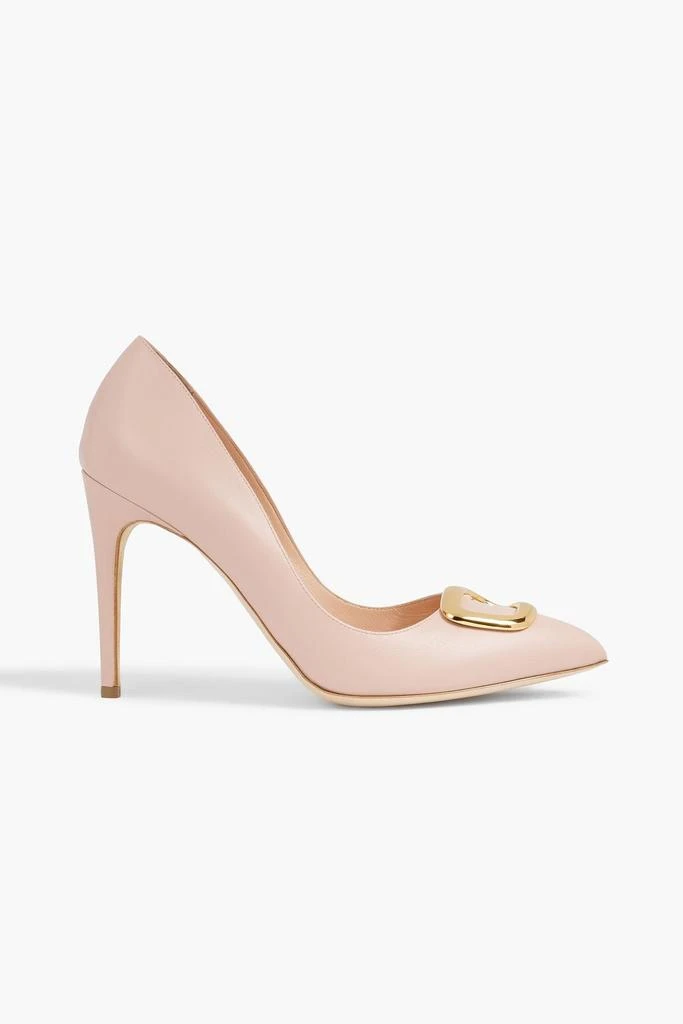 Rupert Sanderson Malory buckle-embellished leather pumps 1
