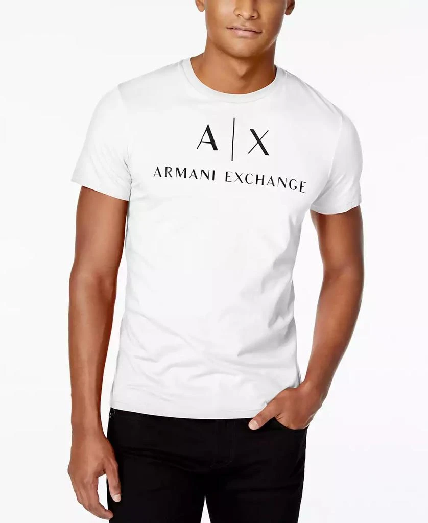 Armani Exchange Men's Solid Logo T-Shirt 1