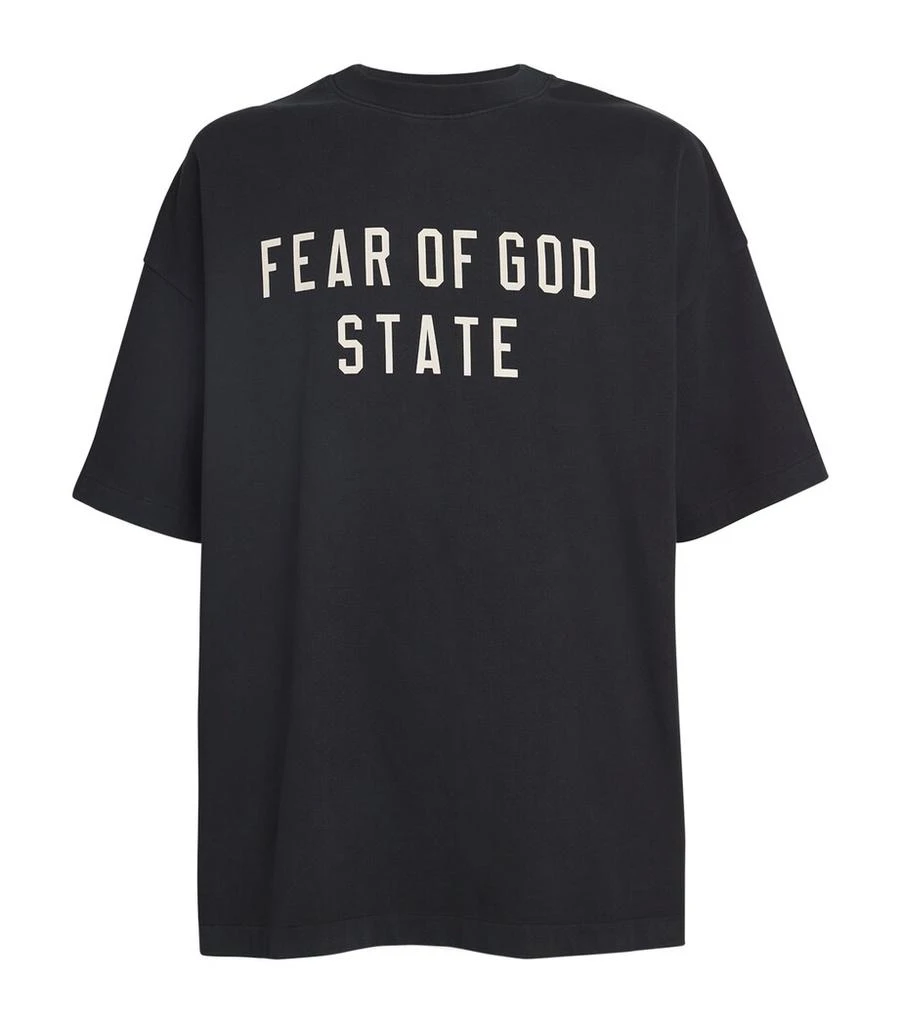 Essentials Oversized Logo State T-Shirt 1