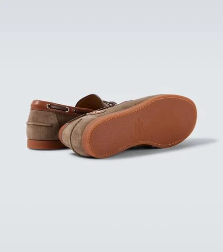 Valentino Palm Avenue suede boat shoes 7