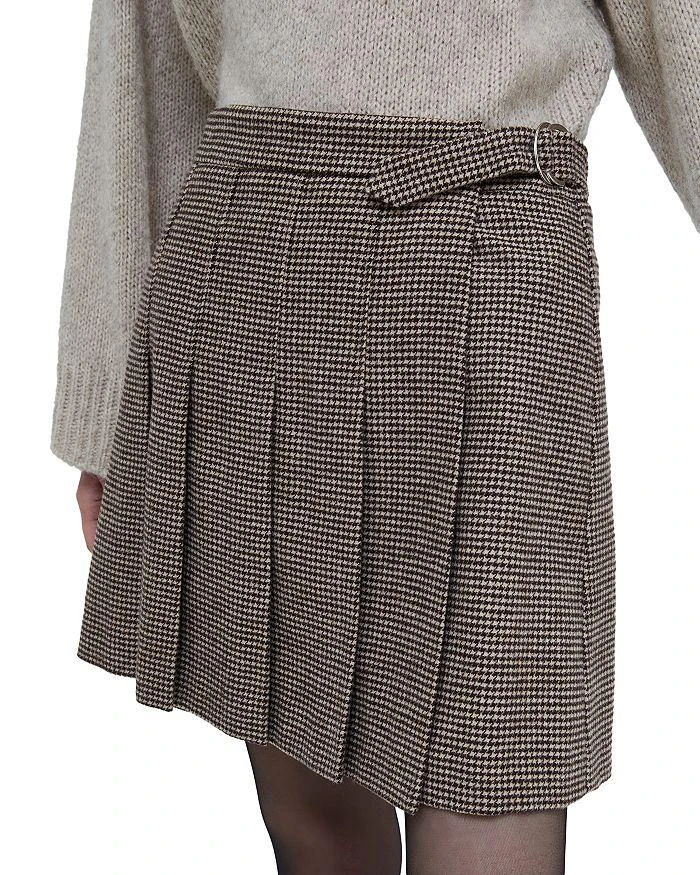 MAX&Co MAX & Co. Mammola Flannel Kilt Mini Skirt 4