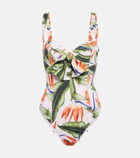 Alexandra Miro Carla floral printed swimsuit 1