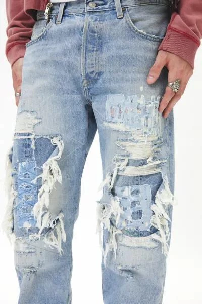Levi's Levi's® 501 Rip N Repair Original Slim Fit Jean 4