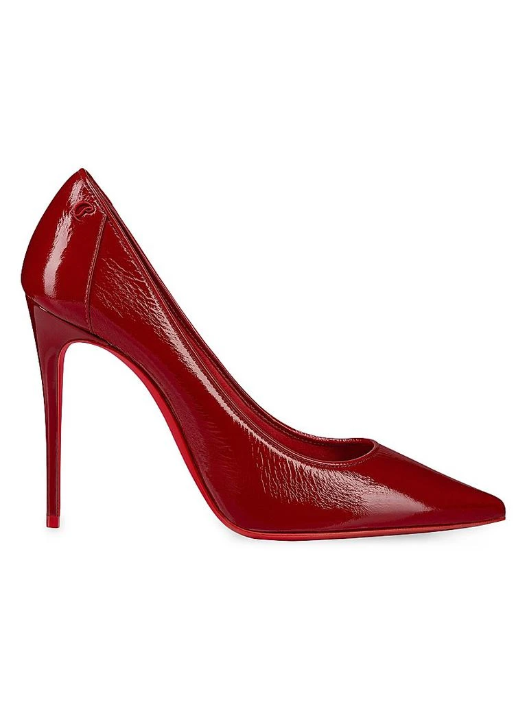 Christian Louboutin Sporty Kate 100MM Patent Leather Pumps High - Main Image