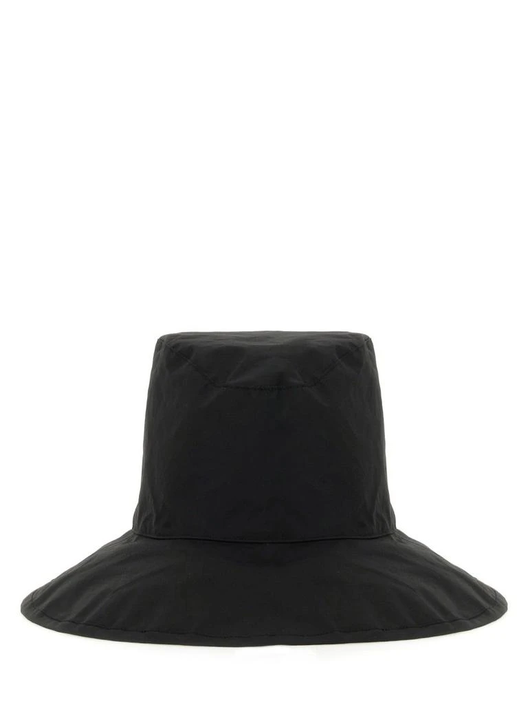 Kijima Takayuki Wide-Brimmed Black Hat With Adjustable Chin Straps - NWT JOURNAL | KIJIMATAKAYUKI（キジマ タカユキ） main image 4