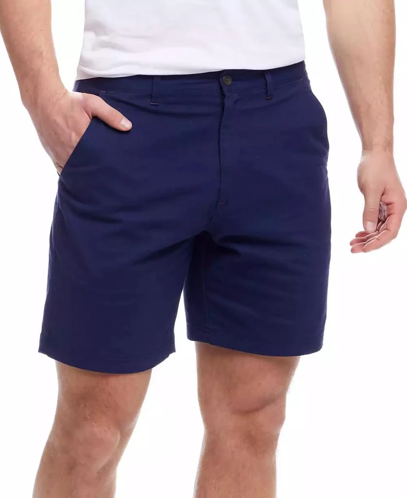Weatherproof Vintage Men
s Regular-Fit Stretch Twill 8" Shorts 3