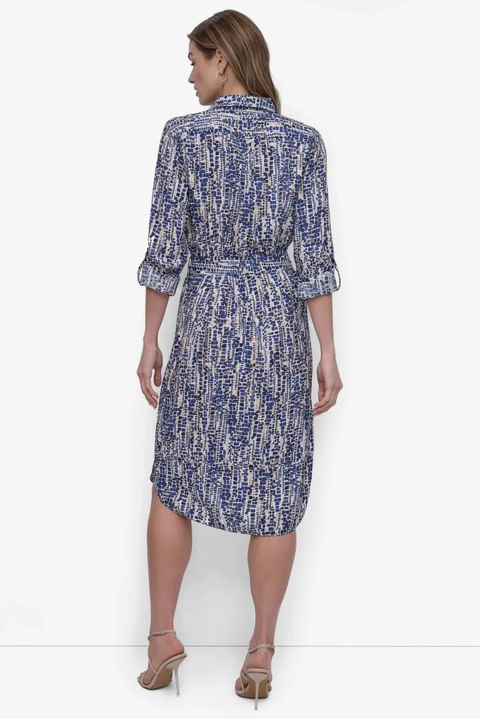 lilac cotton broderie anglaise midi dress Aasia Lilac Midi Dress