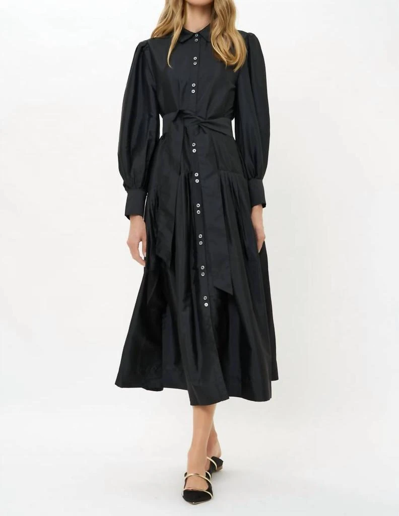 a-line knee length mother of the bride dresses Knee-Length Mother of the Bride A-Line Princess Scoop Dress main image 1