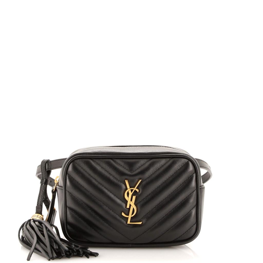 Yves Saint Laurent Lou Belt Bag Matelasse Chevron Leather