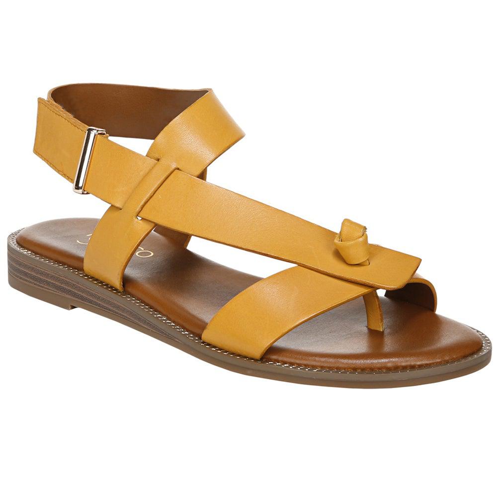 Franco Sarto Glenni Asymmetrical T-Strap Sandals