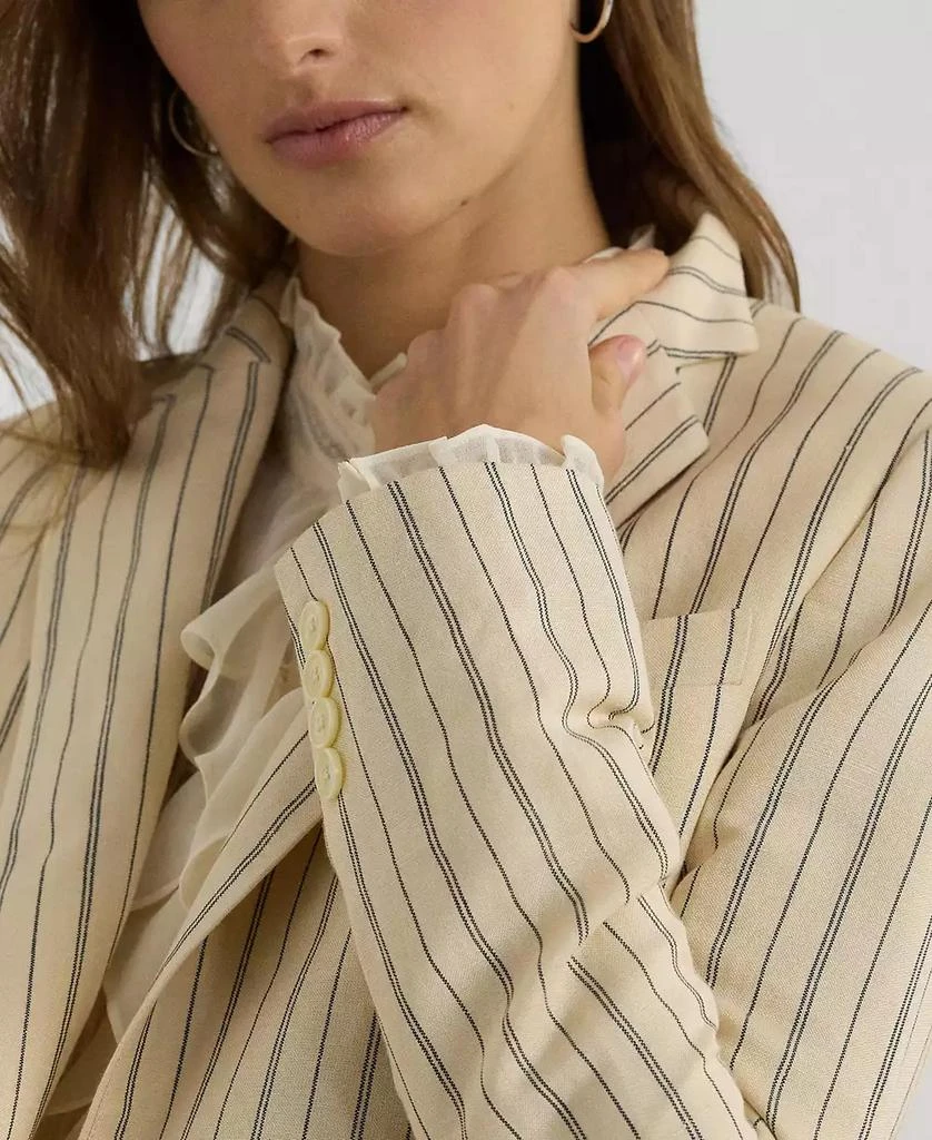 Ralph Lauren Women's Pinstriped Blazer 4