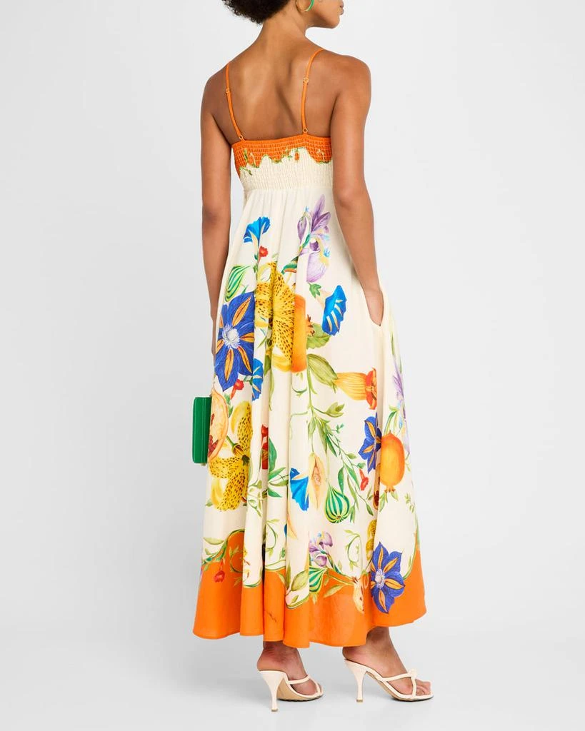 ALEMAIS Flores Maxi Dress 3