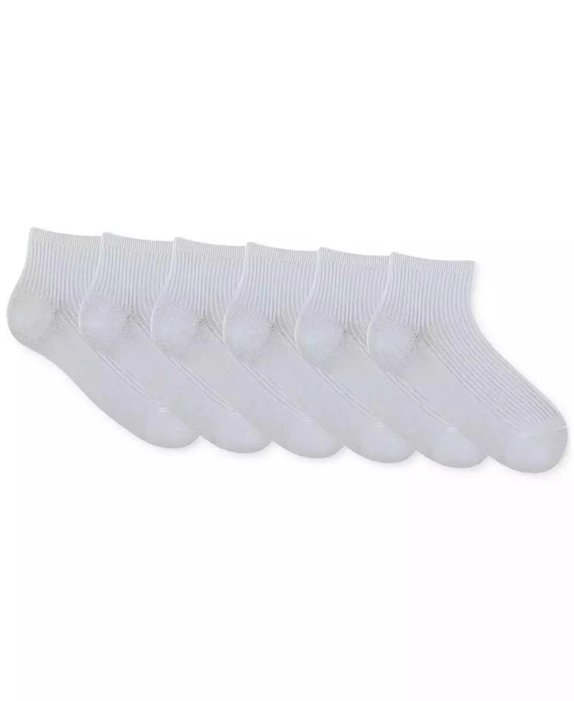 Gold Toe Women's 6-Pk. Simple Ribbed Quarter Socks GTDL0155R06 2