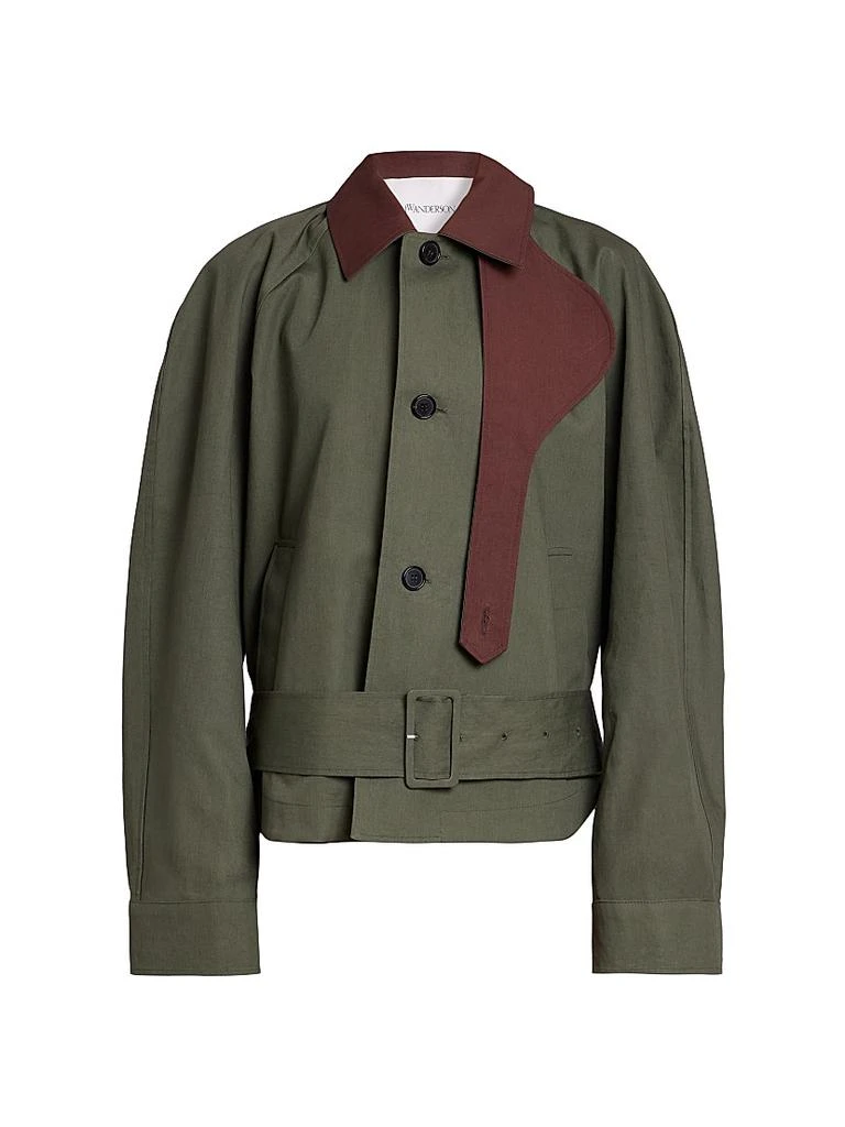 JW Anderson Cotton Belted Blouson Jacket 1