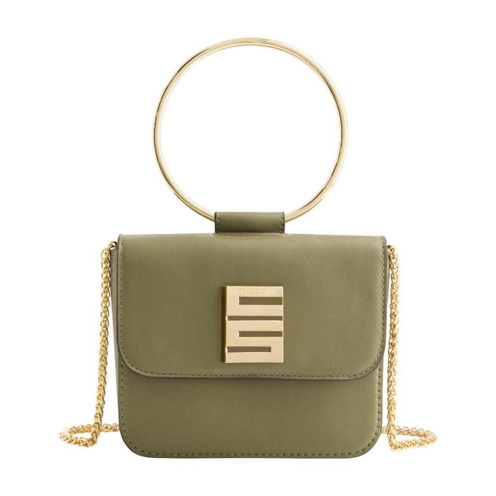 Christian Siriano New York Christian Siriano New York Ring Handle Mini Flap Crossbody