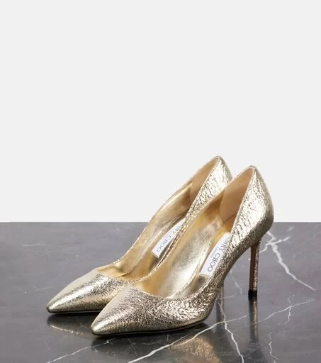 Jimmy Choo Romy 85 faux leather pumps 4