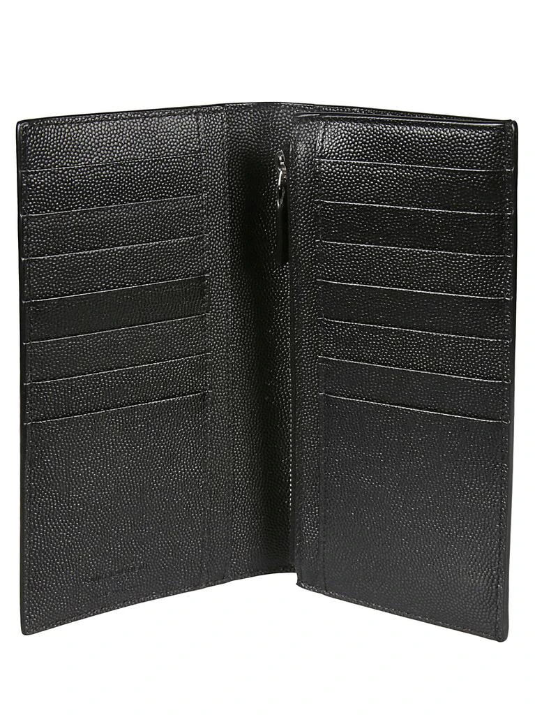 Yves Saint Laurent Logo Stand-up Billfold Wallet 3