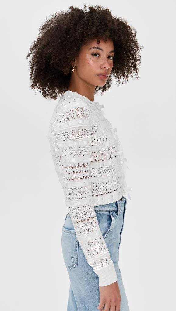 LOVESHACKFANCY Roselline Cardigan 3