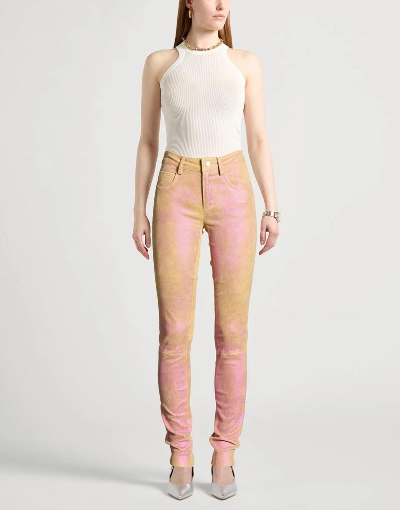 GIORGIO BRATO Leather pant 2
