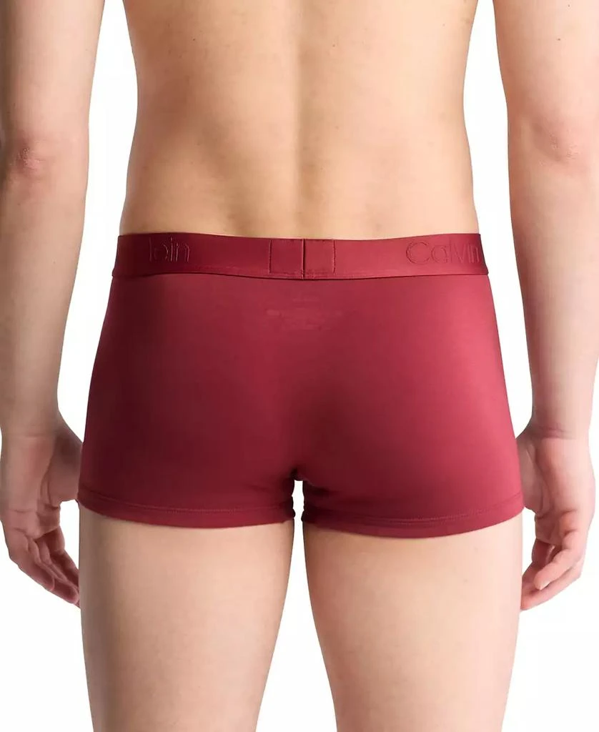 Calvin Klein Men's 3-Pack Stretch Solid Low-Rise Trunks 3