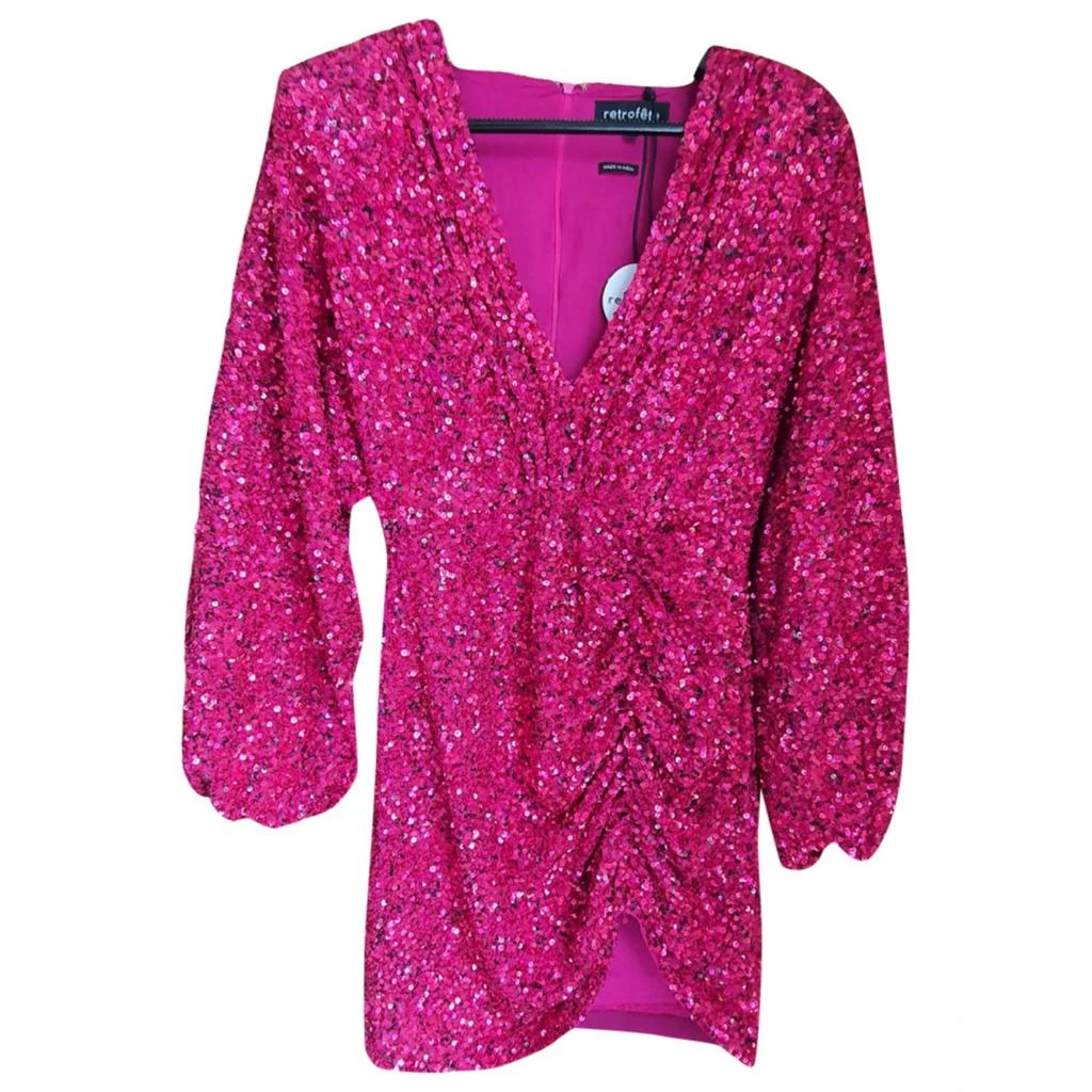 retrofête Retrofête Glitter mini dress 1