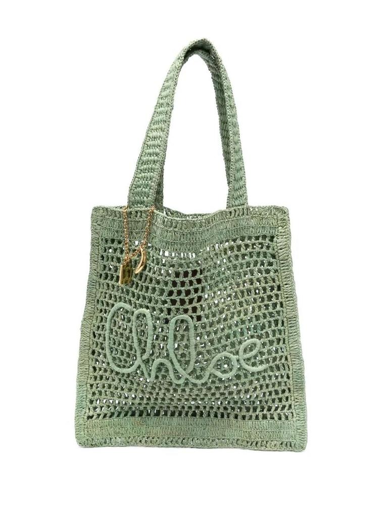 Chloé Chloé Woody Nano Tote Bag - Tote Bags - BeyondStyle