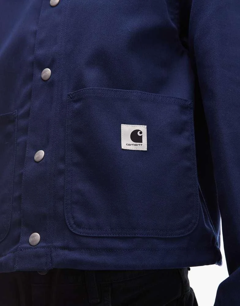 Carhartt WIP Carhartt WIP simple shirt jacket in blue 2