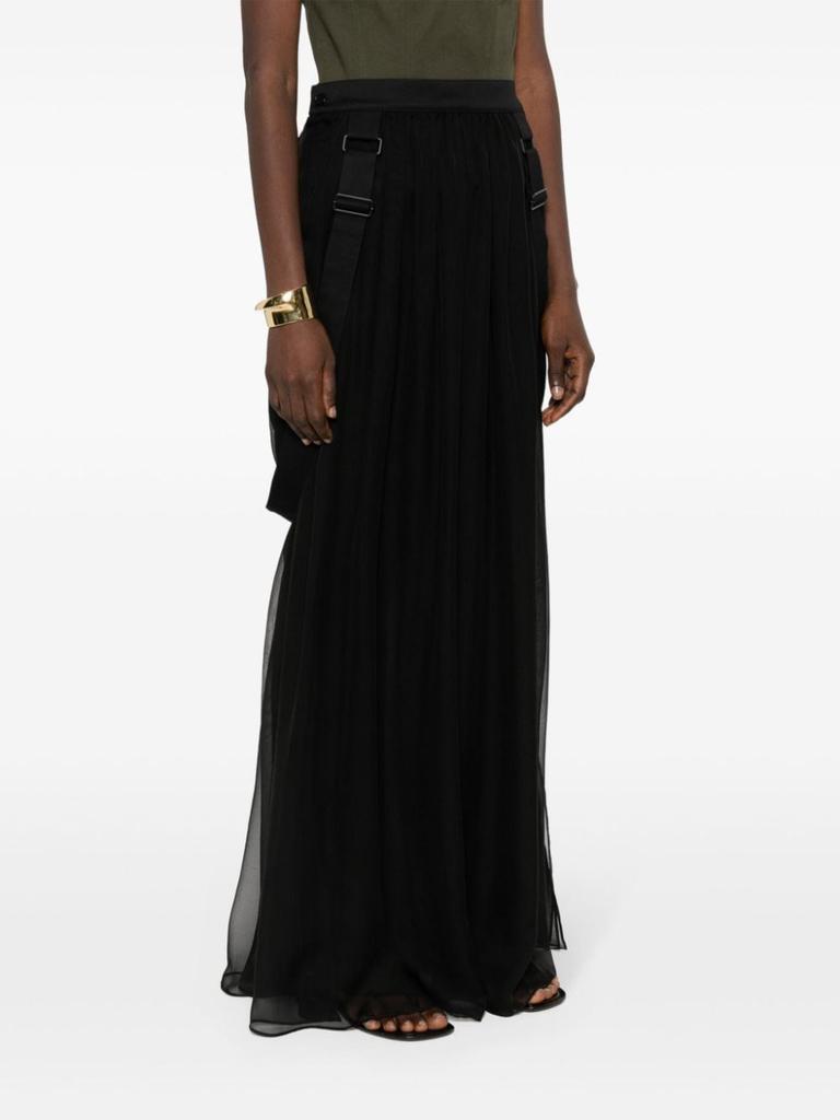Max Mara MAX MARA - Silk Chiffon Long Skirt - Dresses