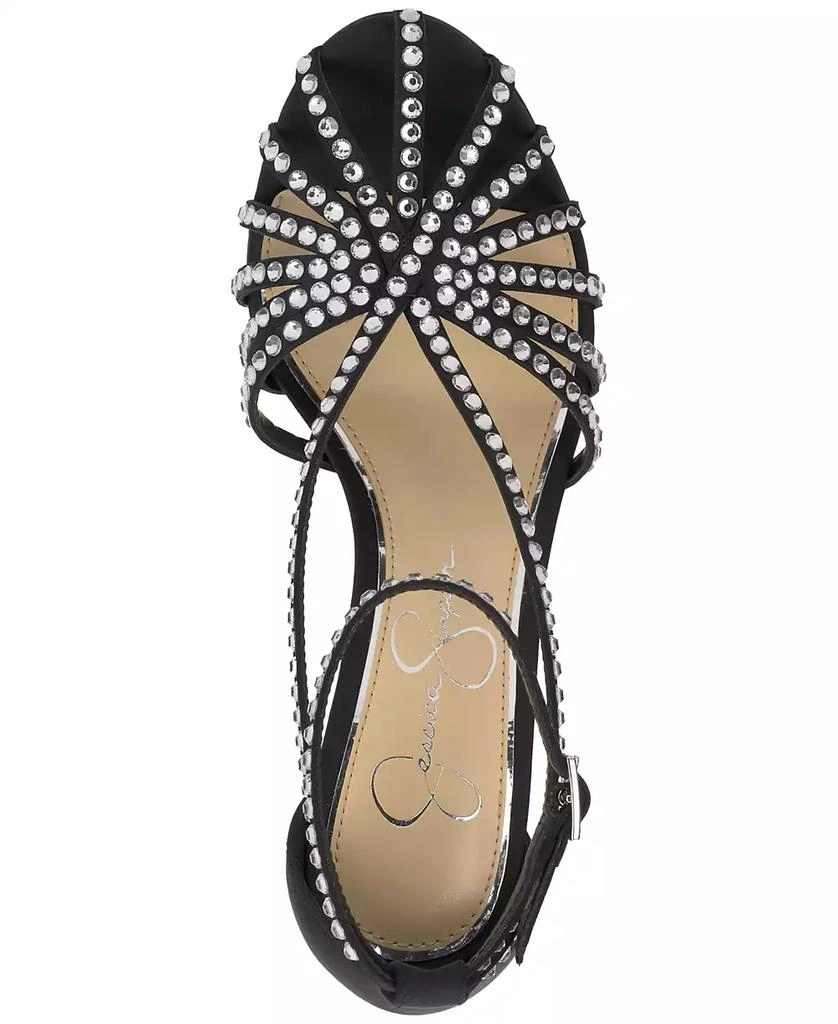 Jessica Simpson Women's Jittale Strappy Two-Piece Pumps 4