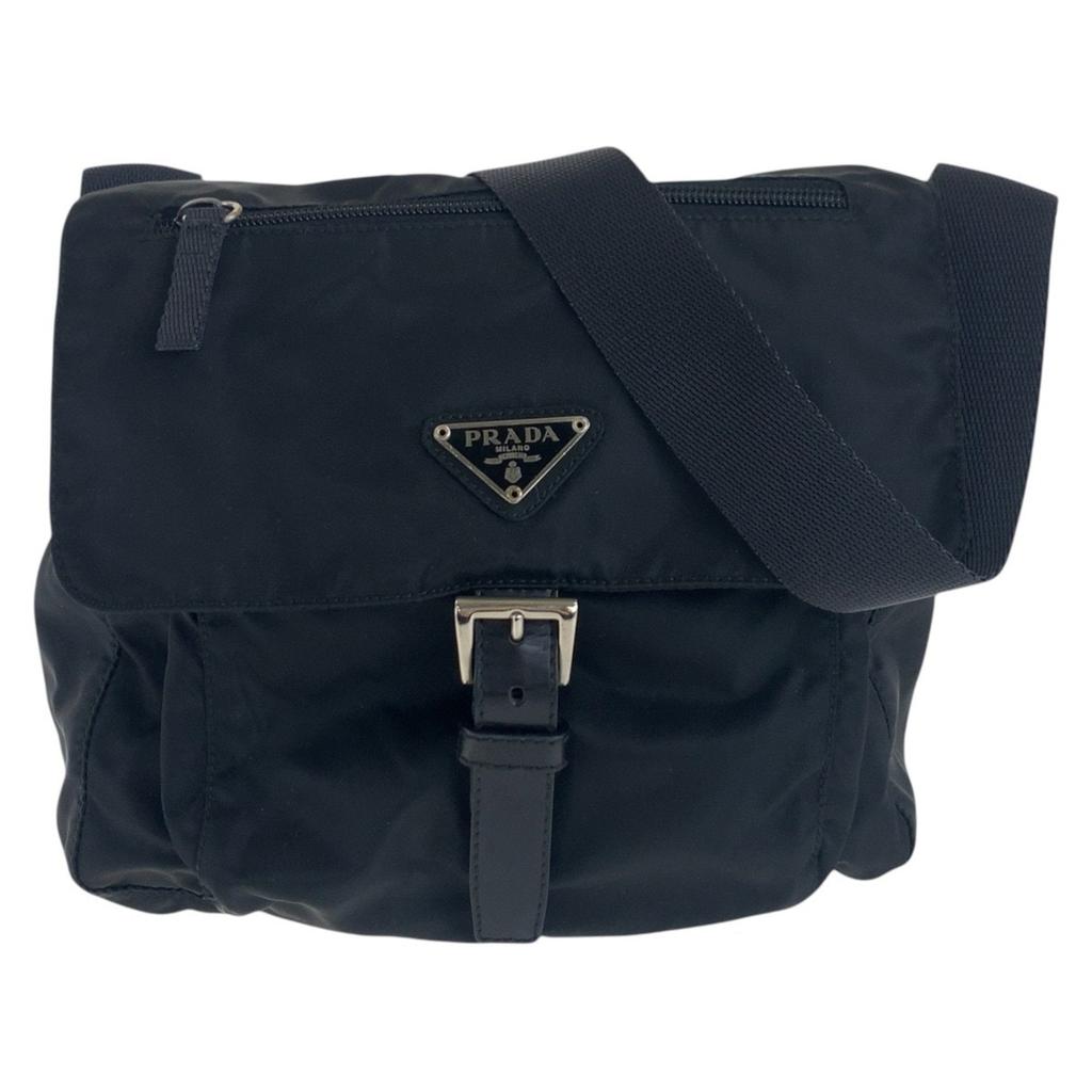 Prada Nylon Pochette Shoulder Bag (Pre-Owned)
