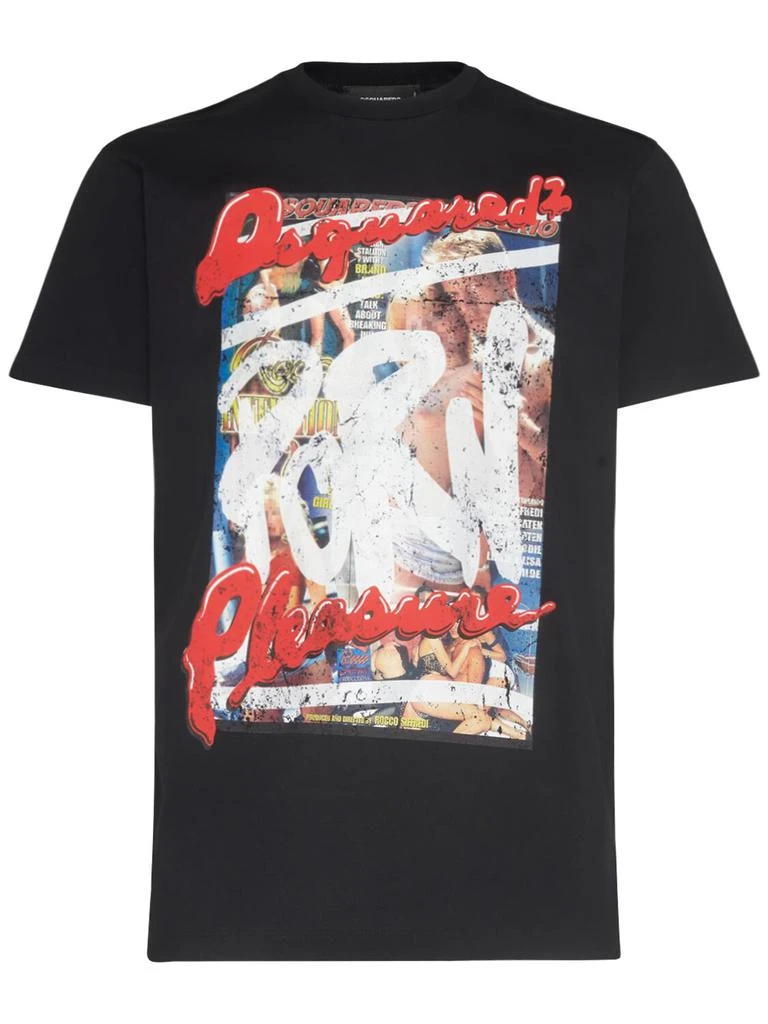 DSQUARED2 Rocco Siffredi Printed Cotton T-shirt 1