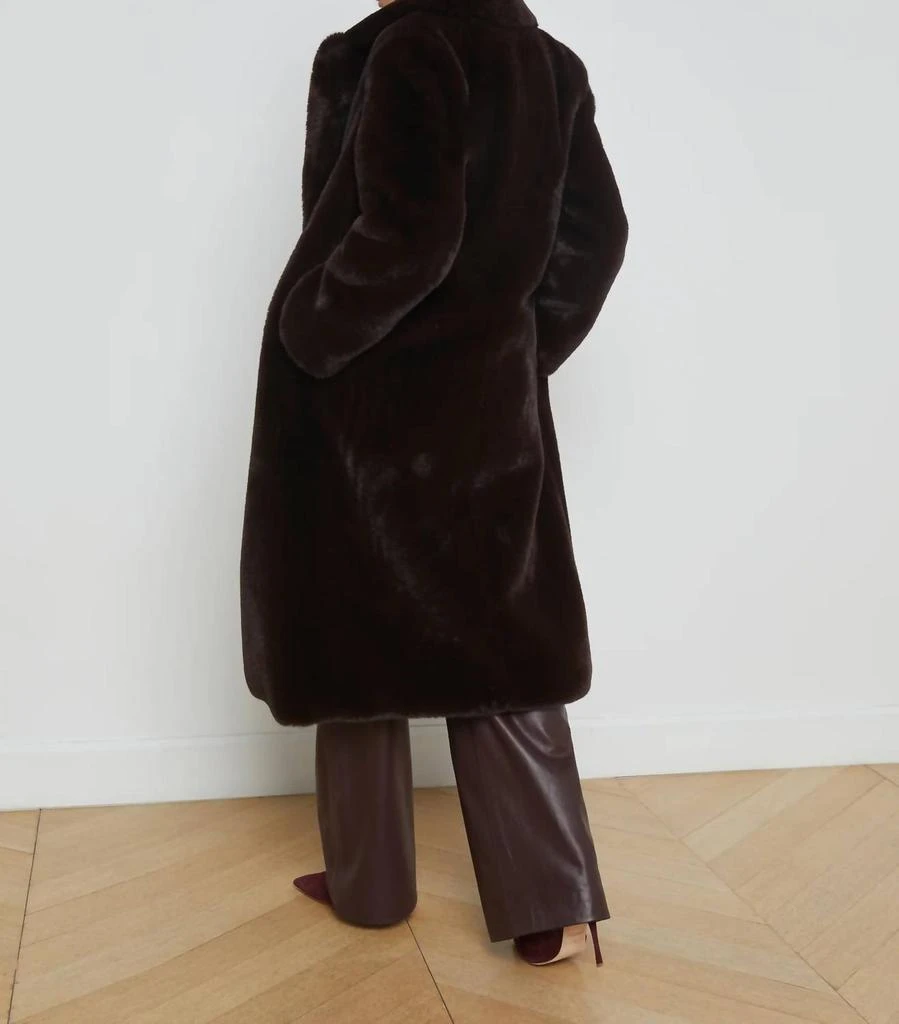 L'Agence L'Agence - Lizbeth Faux Fur Jacket 3